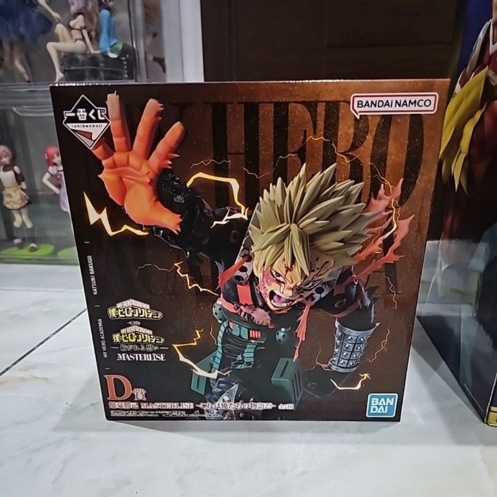 Ichiban kuji Masterlise Bakugo Boku no hero/ my hero academia This is our story  Prize D figure