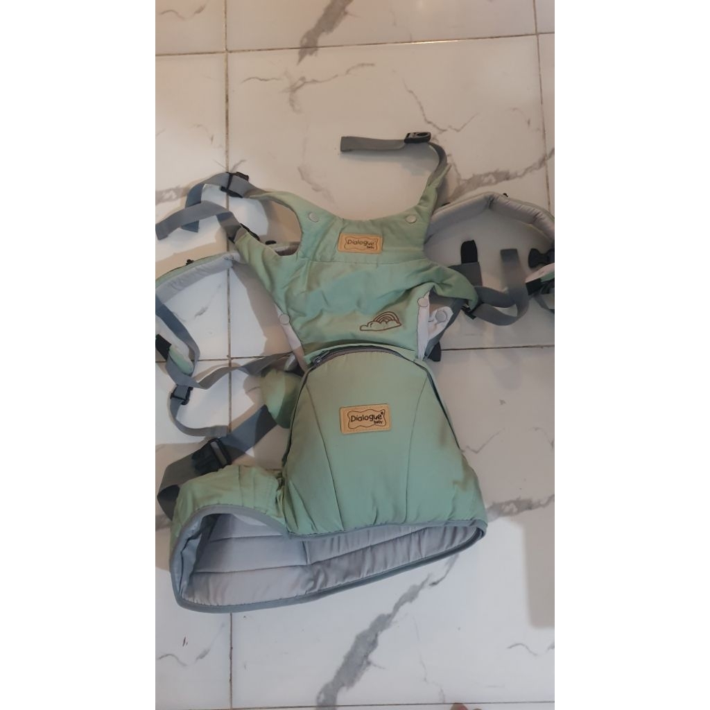 Dialogue baby hipseat, gendongan bayi preloved