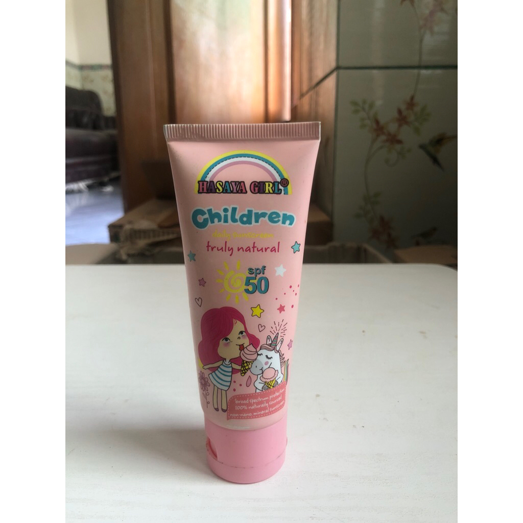 Childreen Daily Sunscreen Spf 50 PA ++++ (Kemasan Reject)