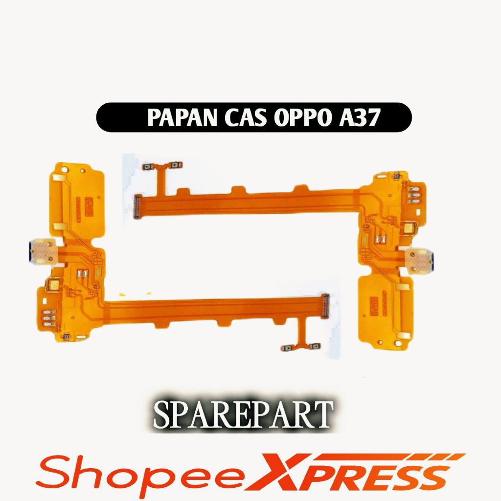 Papan Cas Oppo A37 Fullset Original Konektor Charger Casan