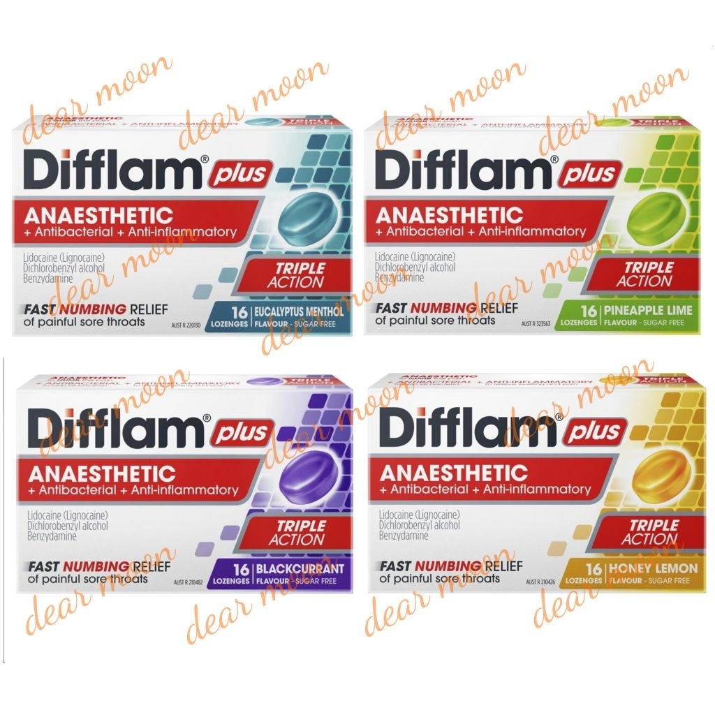 Difflam Plus 16 Lozenges / Difflam Plus 32 Lozenges