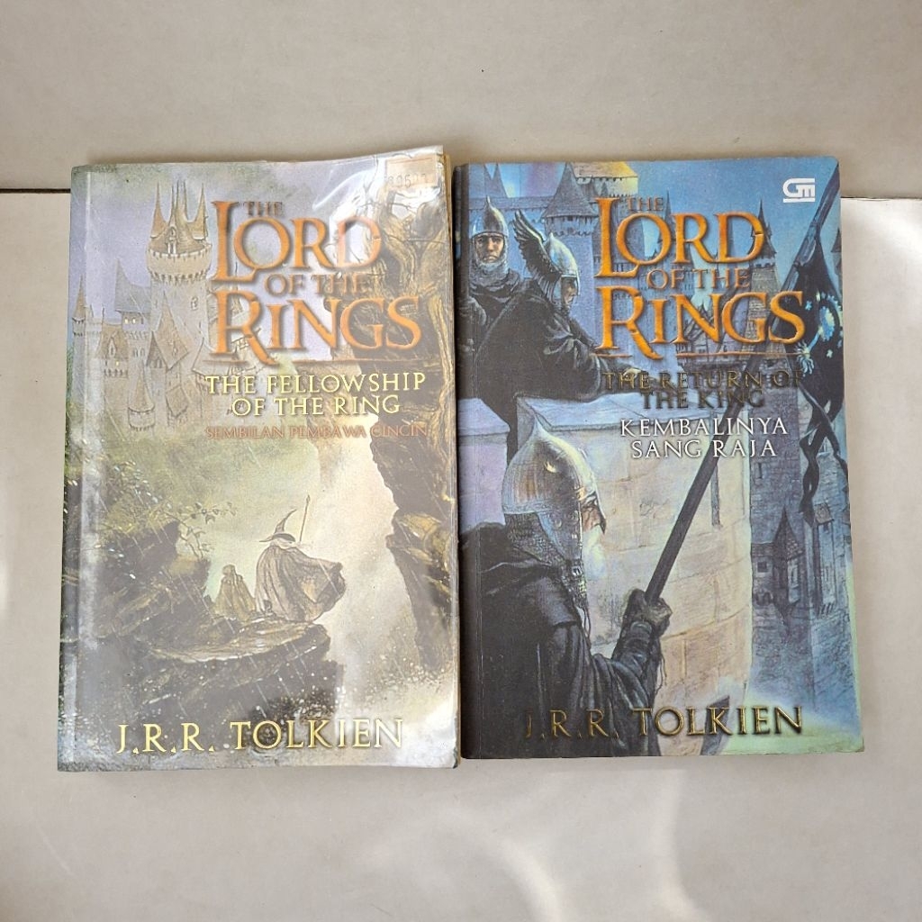 Novel The Lord of The Rings — J.R.R. Tolkien