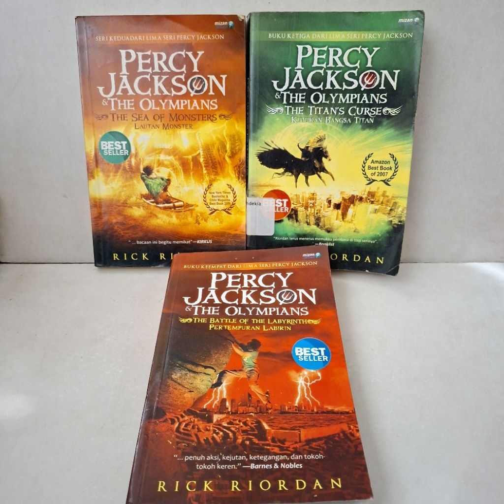 Novel Percy Jackson — Rick Riordan