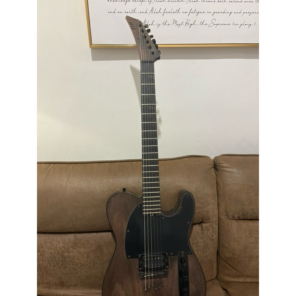 havoc t-rex prototype with ebony fretboard + hardcase