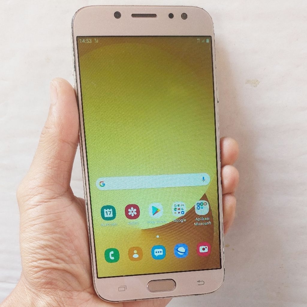 Handphone Hp Samsung Galaxy J7 Pro Second 3/32 GB NFC Eks Resmi Sein