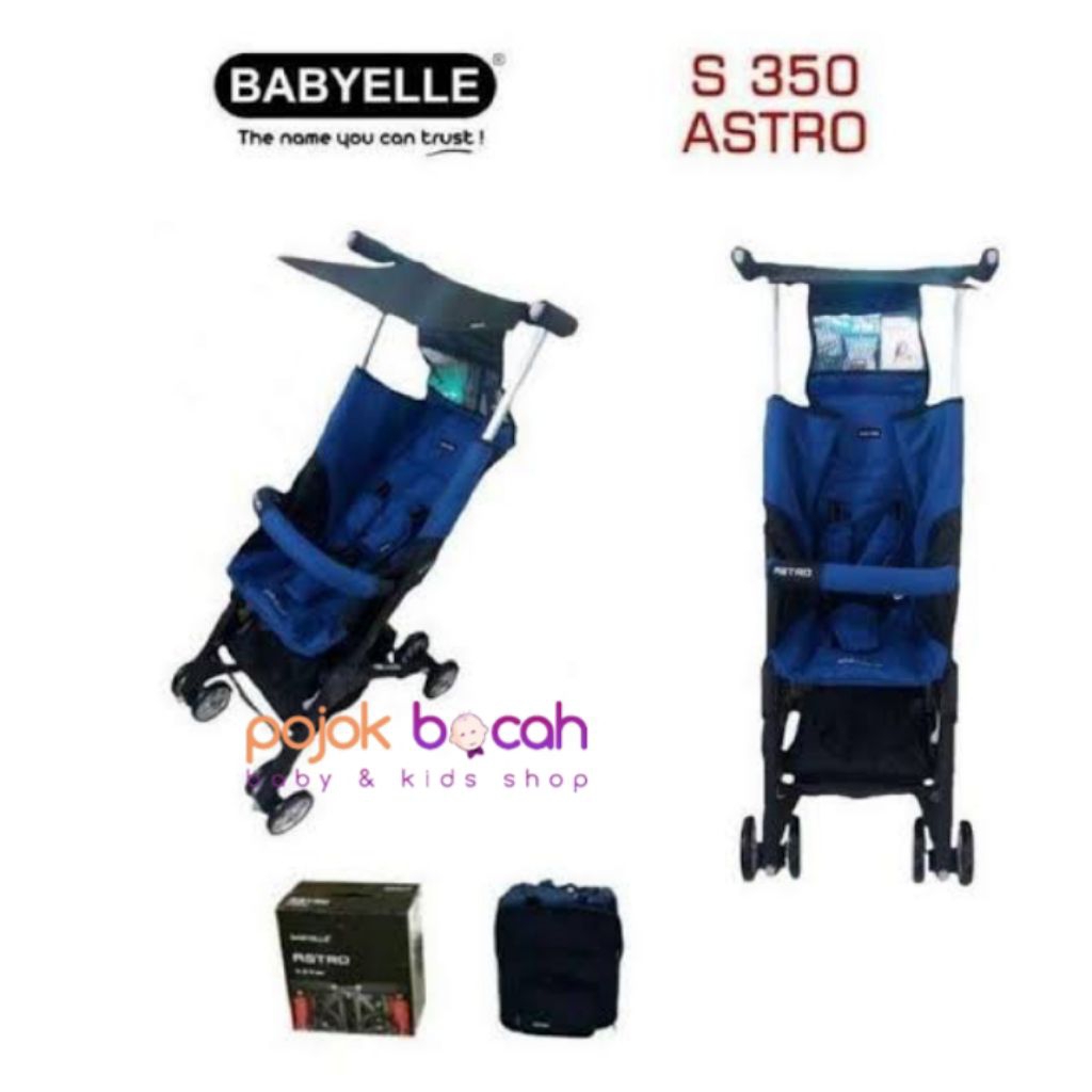 POJOK BOCAH JUAL STROLLER BABY ELLE ASTRO S 350 USIA 6 BULAN SAMPAI 4 TAHUN