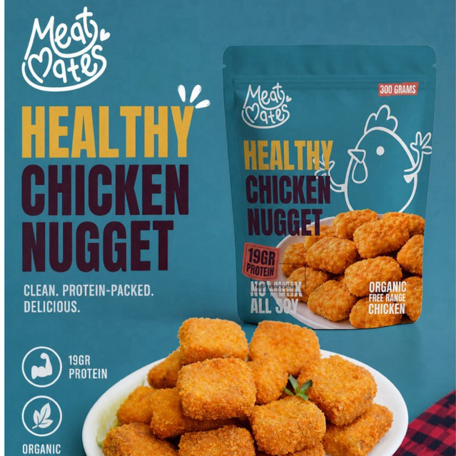 Meatmates Healthy Chicken Nugget Daging Ayam Kampung Olahan Daging Ayam Kampung Sehat Nugget Ayam Ka