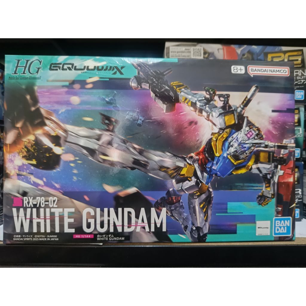 Gundam HG Gquuuuuux RX-78-2 White Gundam Rx 78 Bandai Namco