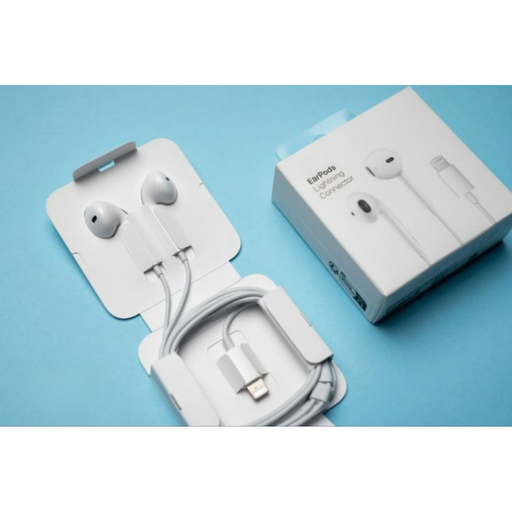 EARPODS WITH LIGHTNING CONNECTOR NEW SEGEL GARANSI RESMI IBOX