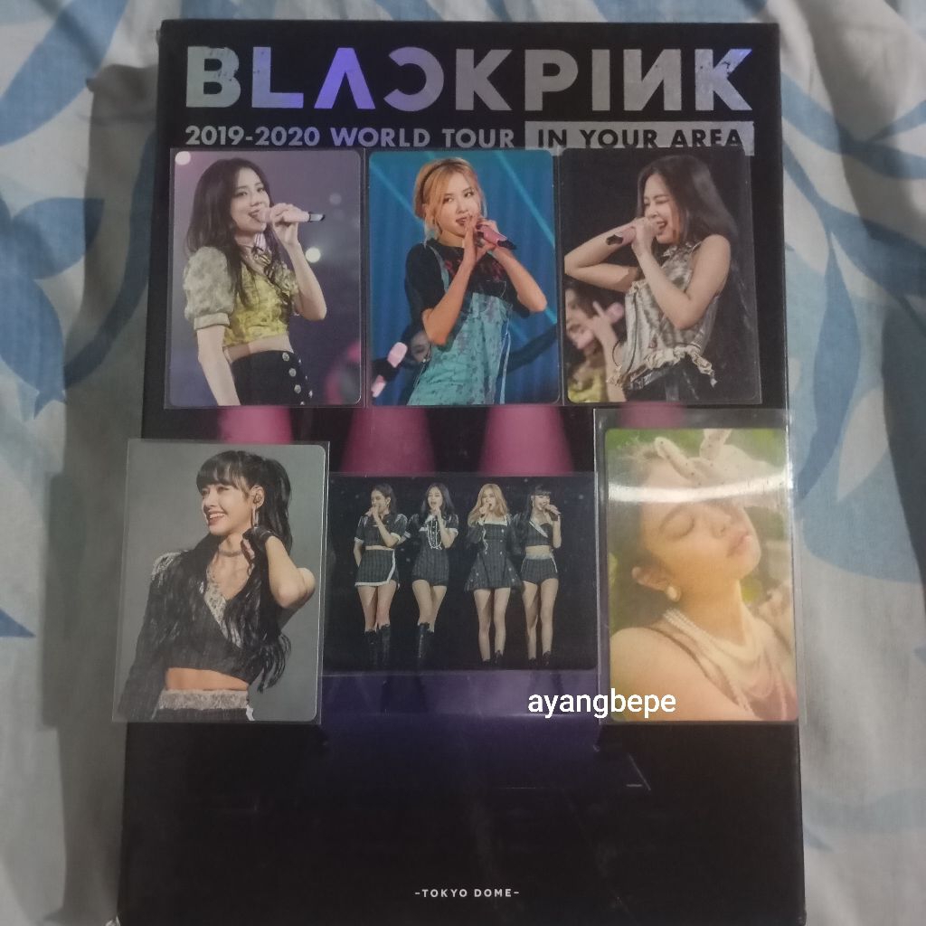 BACA DESKRIPSI Album Blackpink World Tour 2019 fullset Jennie SOLO Lenticullar photocard