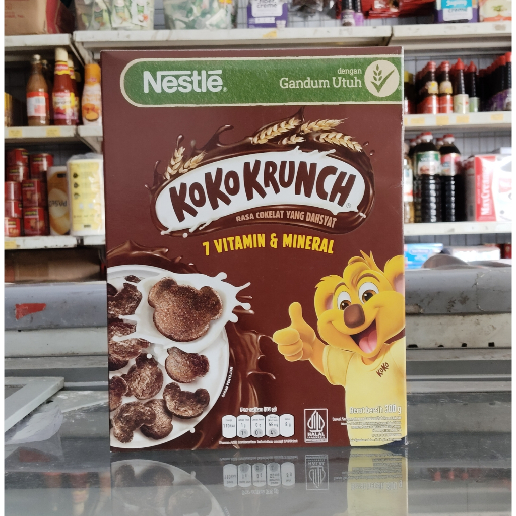 NESTLE KOKO KRUNCH CEREAL 300 GR COCO CRUNCH SEREAL BOX