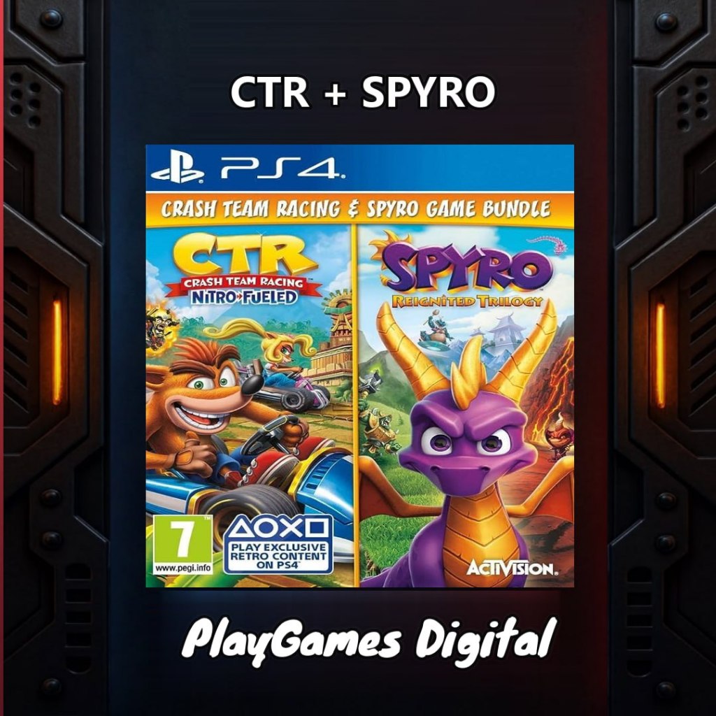 CTR + Spyro PS4 PS5 Game