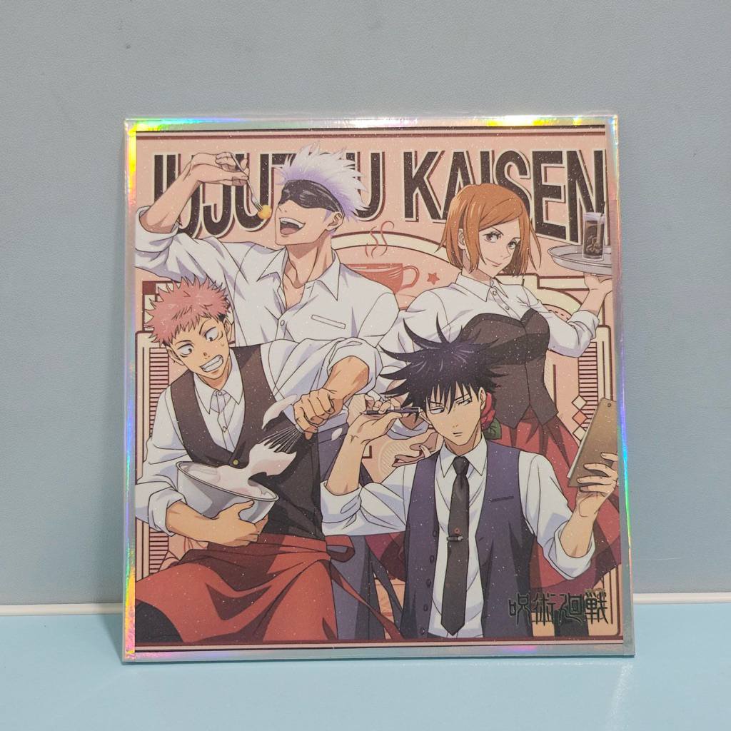 Jujutsu Kaisen Shikishi A5 A6 Original Merchandise | Gojo Satoru Geto Megumi Nobara Toji Nanami Kent