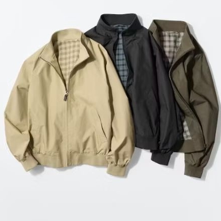 JAKET HARRINGTON UNIQLO NEW