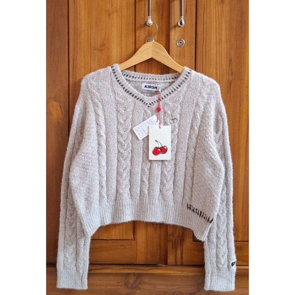 KIRSH Sweater Velvet Kepang