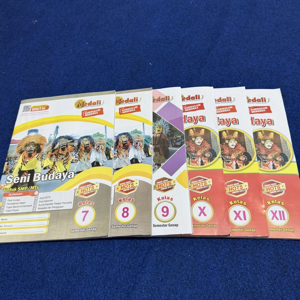 Buku LKS Seni Budaya Kelas 7-12 SMP/MTs/SMA/SMK/MA Semester 2 Berbasis Kurikulum Merdeka