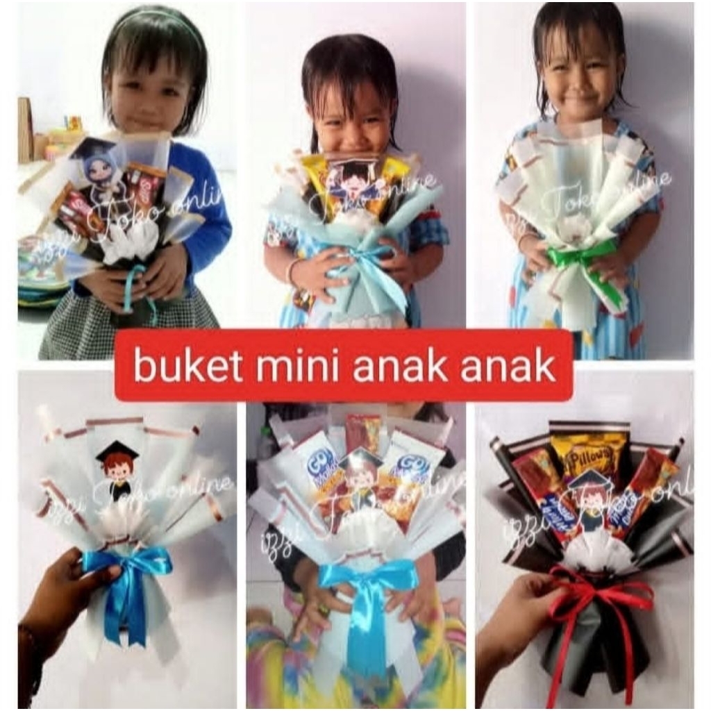 BUKET SAJA BUKET KOSONGAN Uang/Snack untuk anak wisuda ultah kado hari guru dll