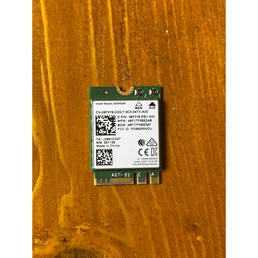 Wifi Card Dell Latitude 7490 Core i7