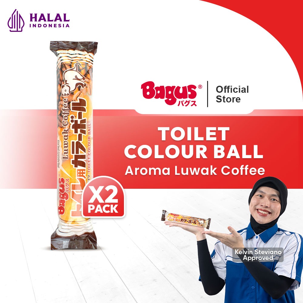 Bagus Kamper Toilet Colour Ball (5 Pcs/Pack) - Luwak Coffee
