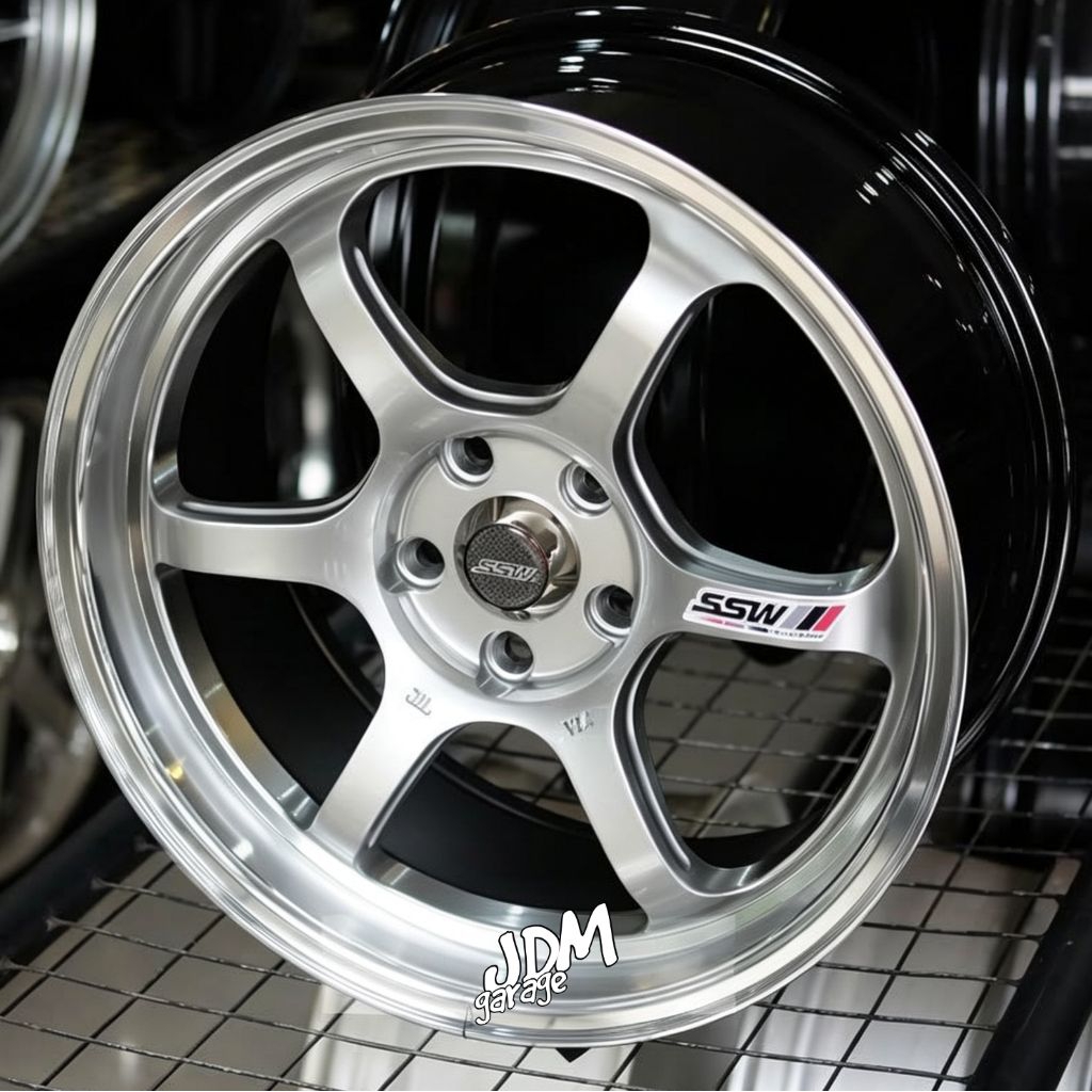 Velg mobil ring 18 SSR ORIGINAL SSW THAILAND PCD 5X112 velg racing r18 lebar 8,5 pcd 5X112 et 25 vel