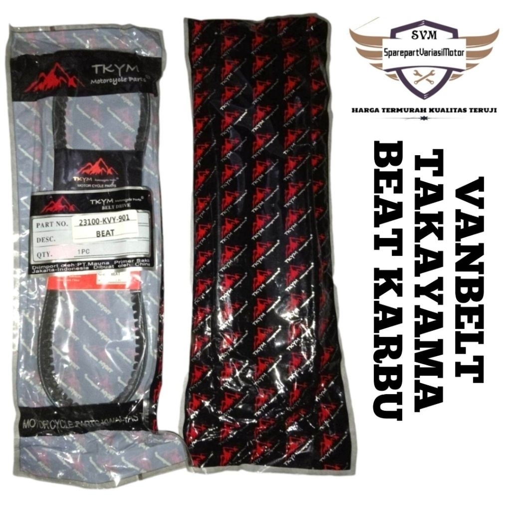 VANBELT BEAT OLD KARBU KVY TAKAYAMA VAN BELT BEAT KVY TAKAYAMA V-BELT KVY TAKAYAMA