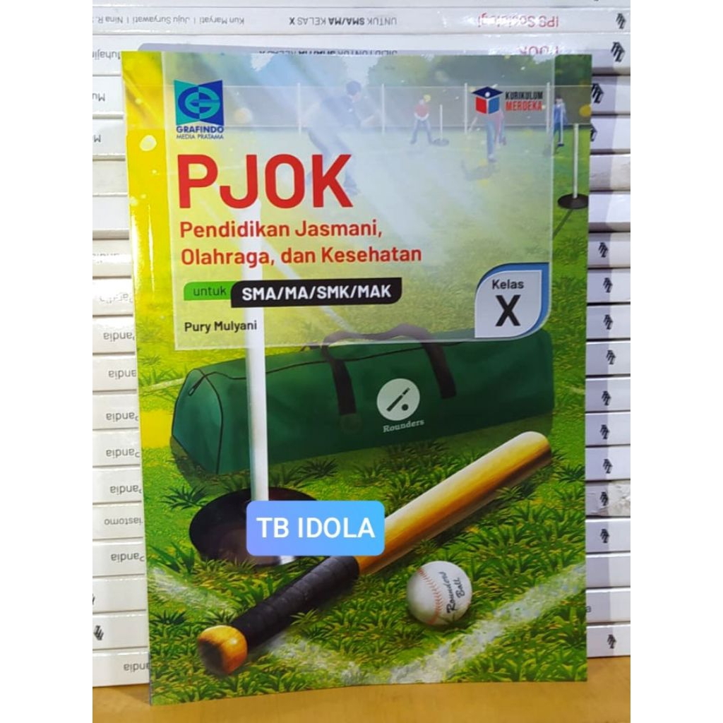 Buku PJOK Kelas 10 SMA Kurikulum Merdeka Grafindo