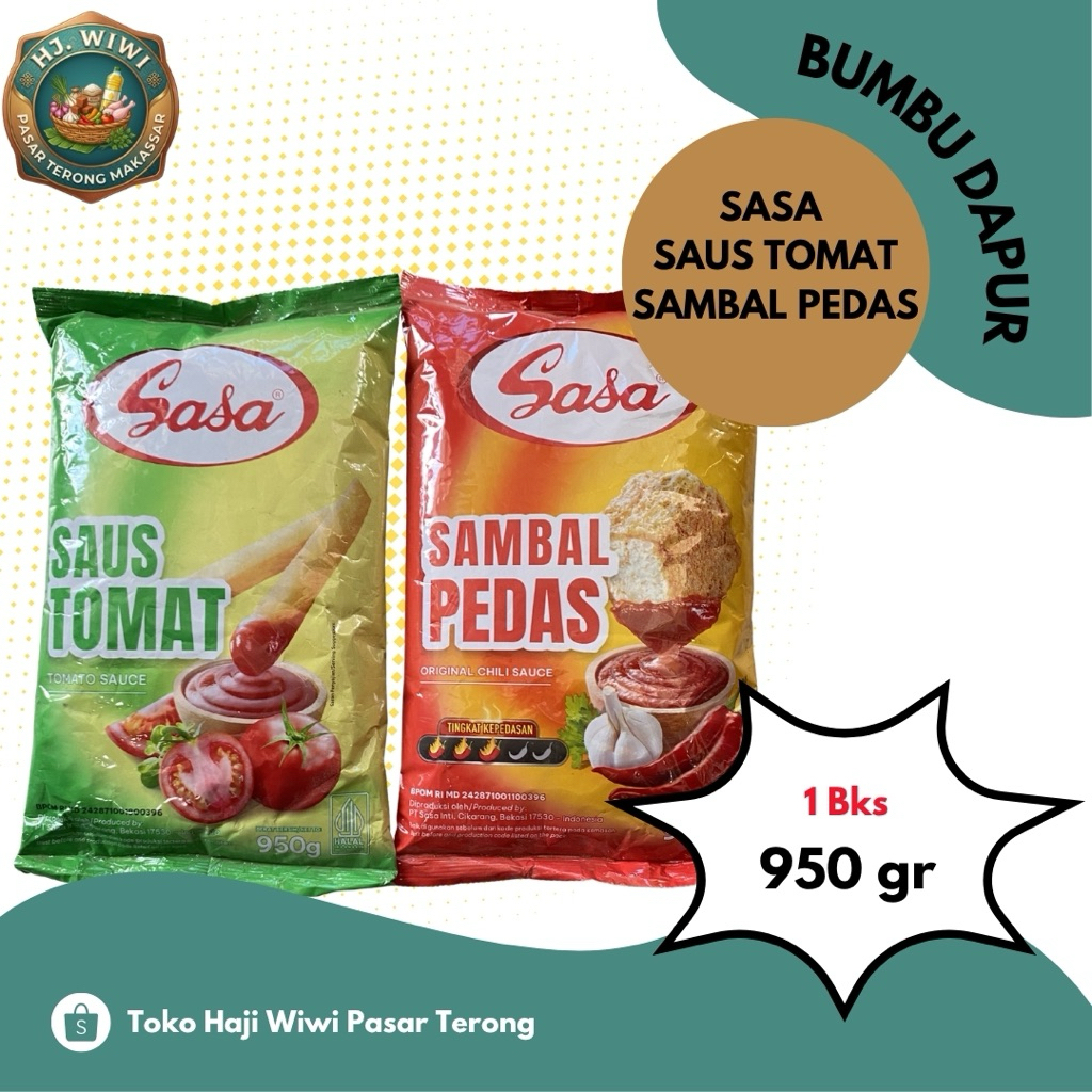 Sasa Saos Sambal dan Tomat