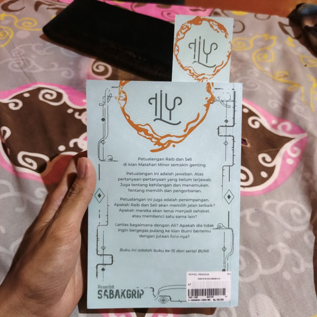 preloved novel series bumi: ily