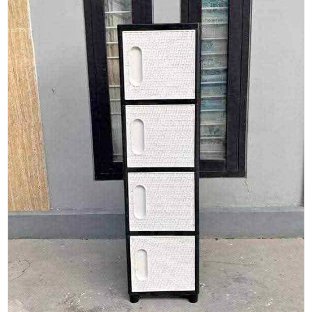Promo murah lemari locker box cabinet mini single 4 susun