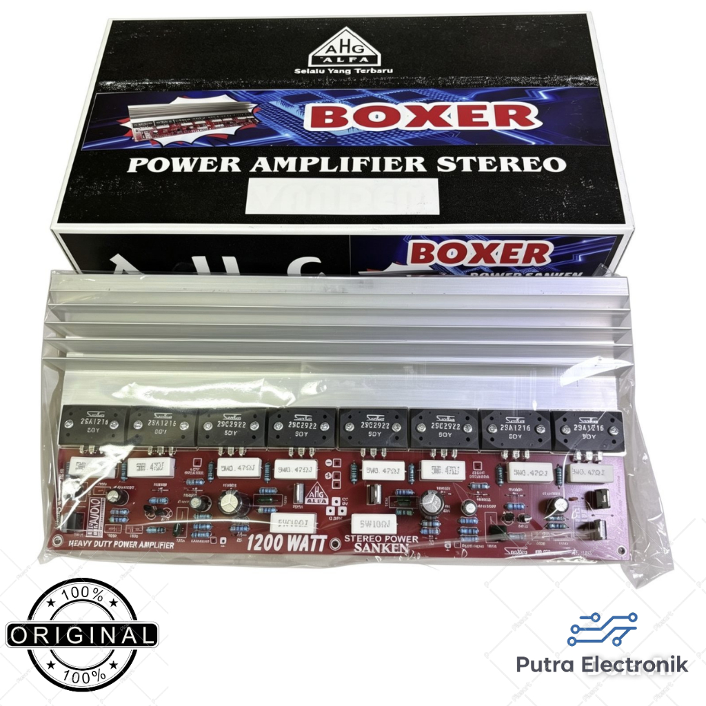 BOXER POWER SANKEN 1200W WATT KIT POWER SANKEN STEREO SUPER