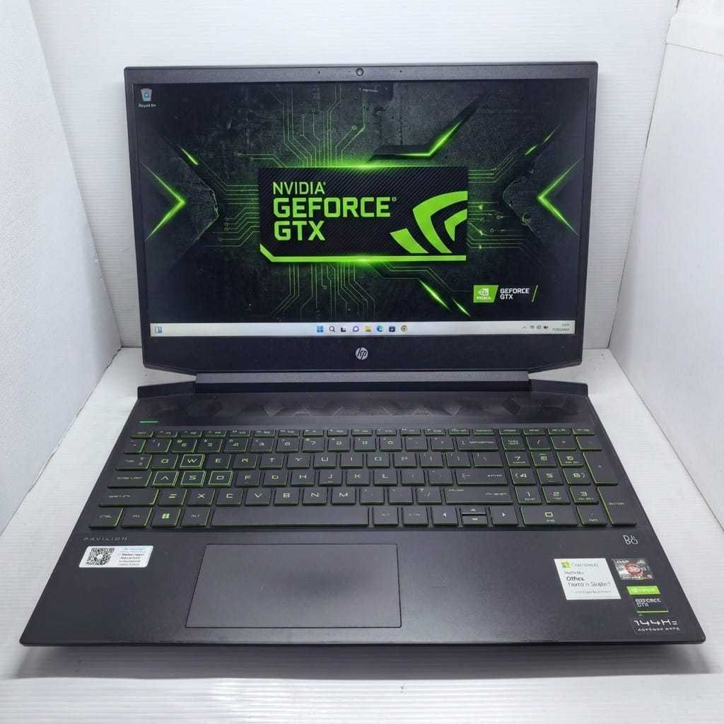 LAPTOP HP PAVILION GAMING 15 - EC2047AX RYZEN 5 GTX 1650 16/512 SSD 144HZ