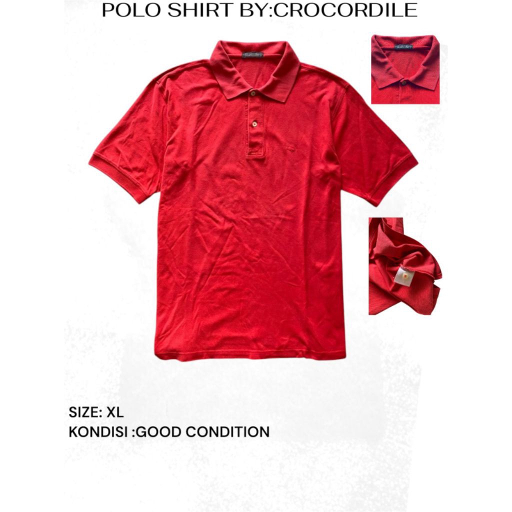 Polo Shirt Crocodile Second