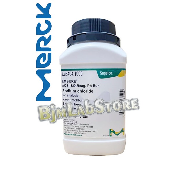 Sodium chloride Merck 1kg 1.06404.1000