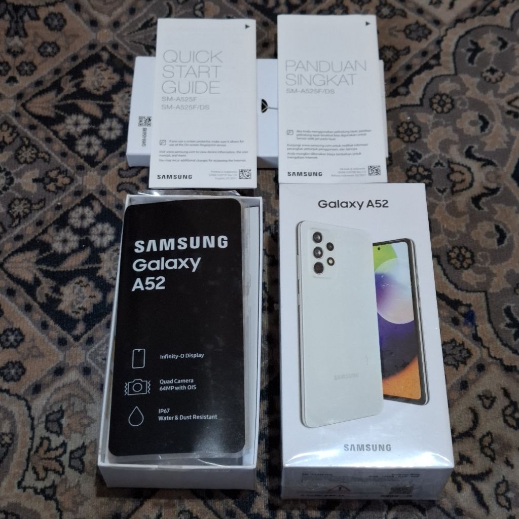 Dus Box Samsung A52 Bekas Copotan Asli Original
