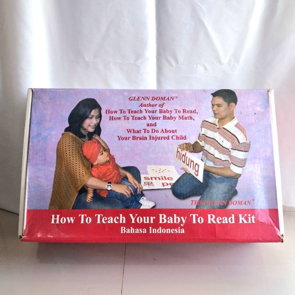 Glenn Doman FLASH CARD Bahasa Indonesia < preloved >