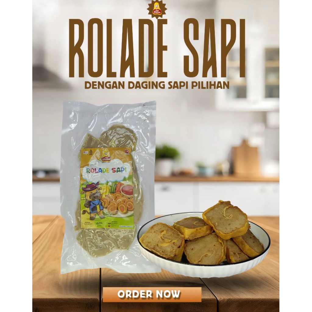 rolade sapi dengan daging sapi pilihan