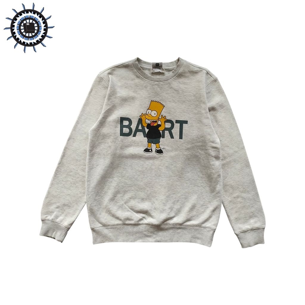 Crewneck Indigo Bank Bart Simpson