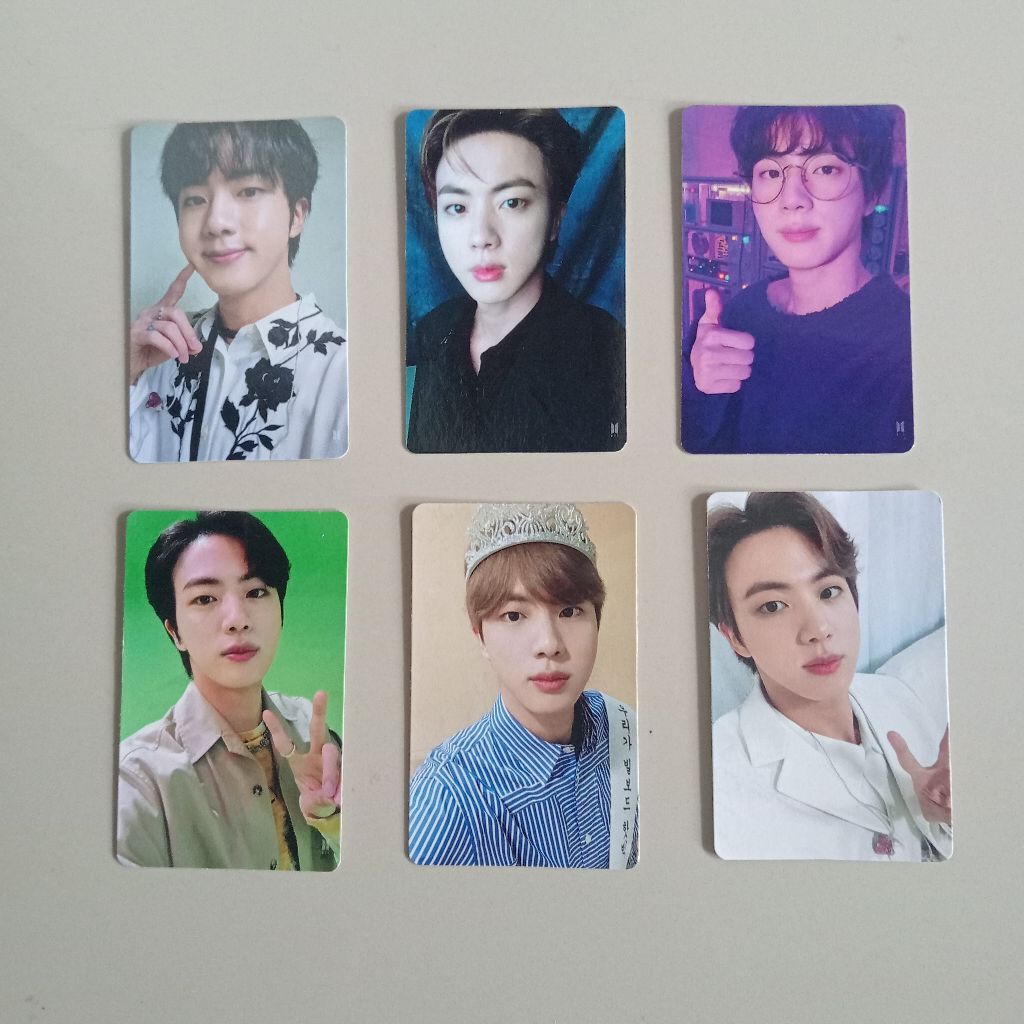 FOTO CARD SEOK JIN BTS || PC Unofficial