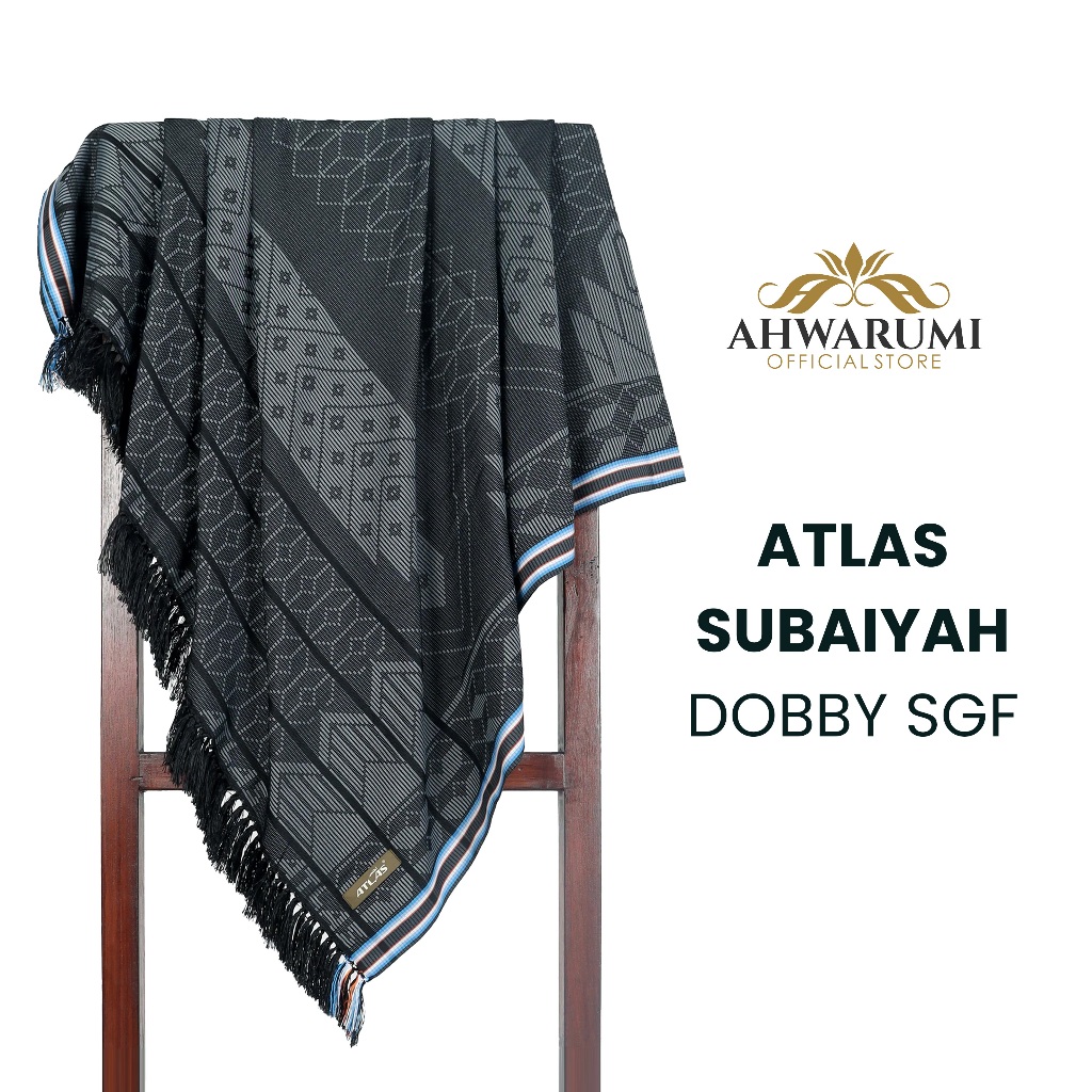 Ahwarumi - Subaiyah Atlas Motif Dobby SGF 02 Surban Atlas