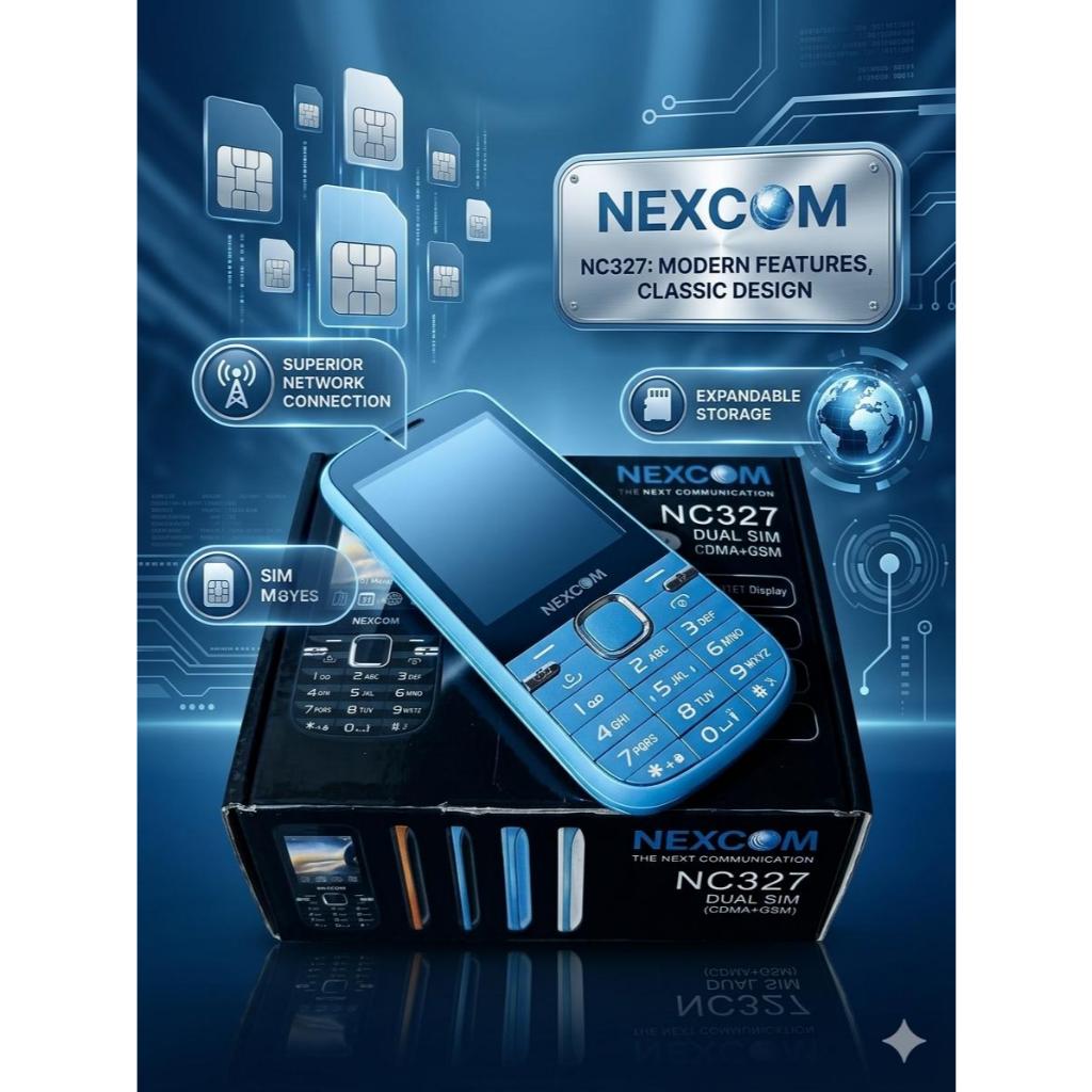 HP MURAH HP NEXCOM NC327 DUAL SIM CDMA+GSM HP NORMAL SIAP PAKAI/HP BERKUALITAS/HP NORMAL NO KENDALA