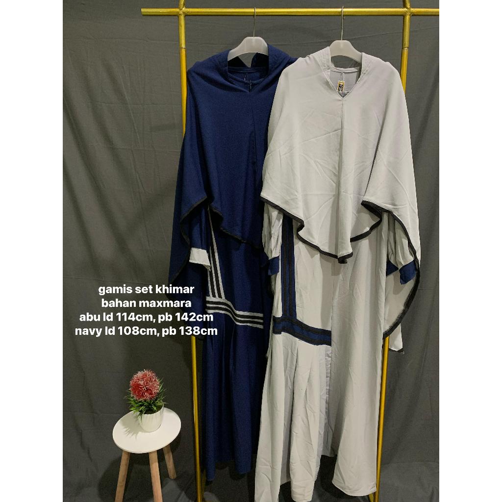 GAMIS SET KHIMAR MAXMARA
