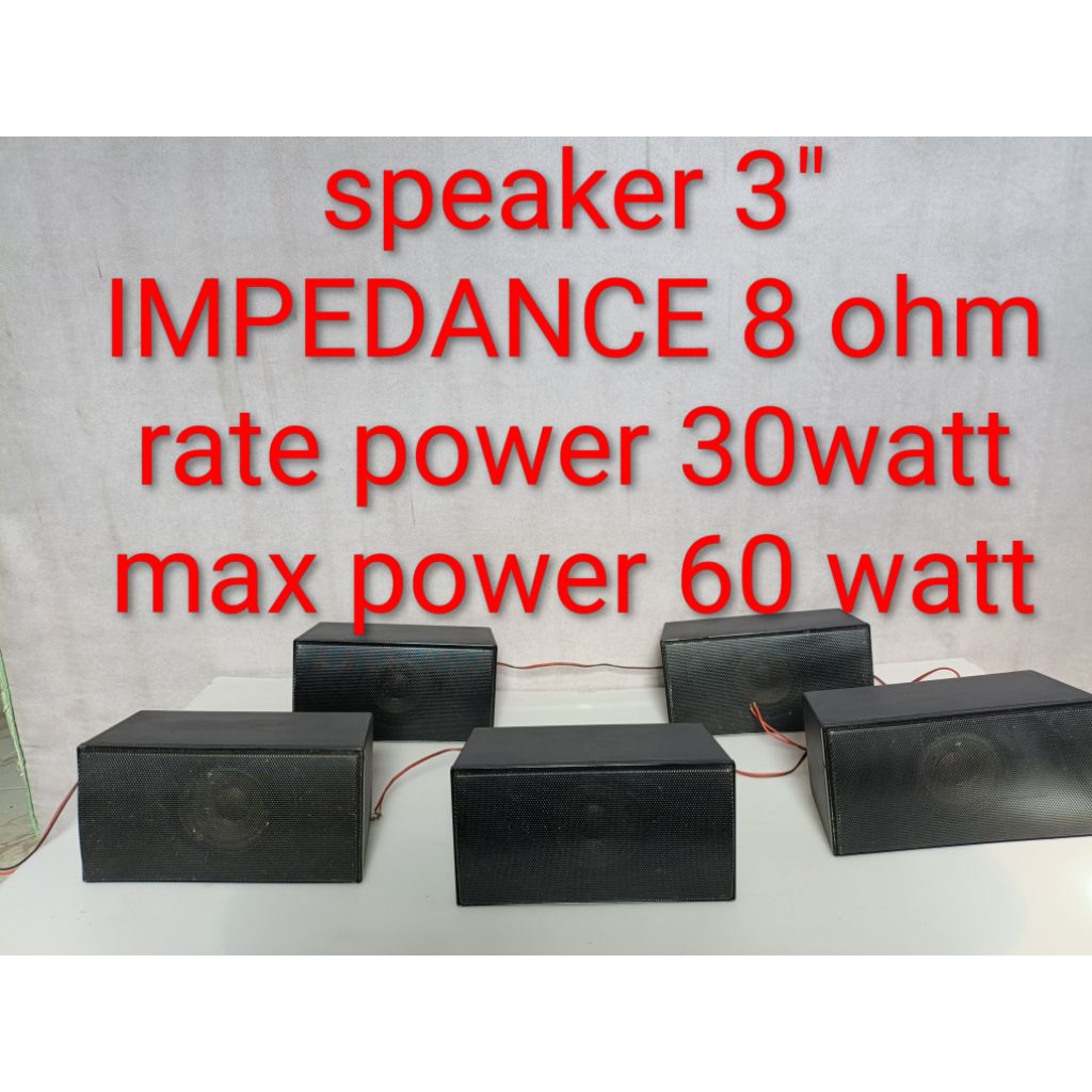 SPEAKER PASIF SATELIT CENTER  SHARP