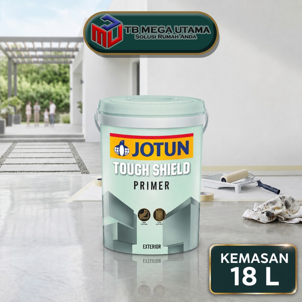 Jotun Tough Shield PRIMER 18L (25kg) Cat Dasar Dinding Tembok Exterior