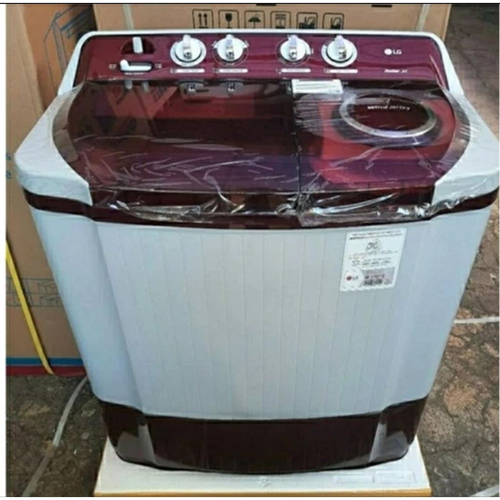 Mesin cuci LG 9kg roller jet pusator P 9050R/RTB