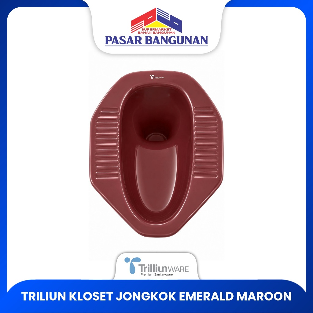 TRILLIUN CLOSET JONGKOK EMERALD MAROON