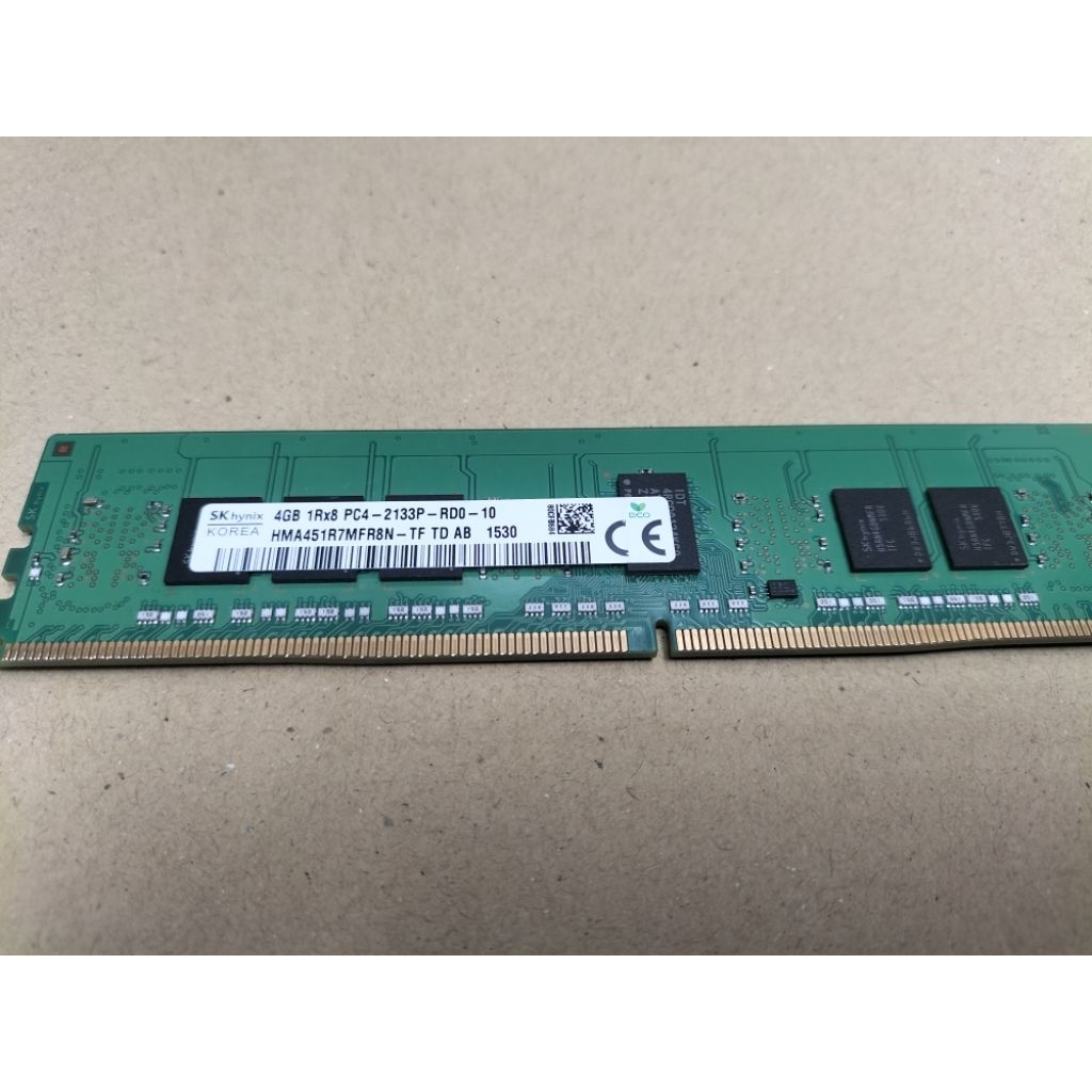 RAM Server DDR4 ECC RDIMM 4GB 2133MHz SK Hynix Tested Normal