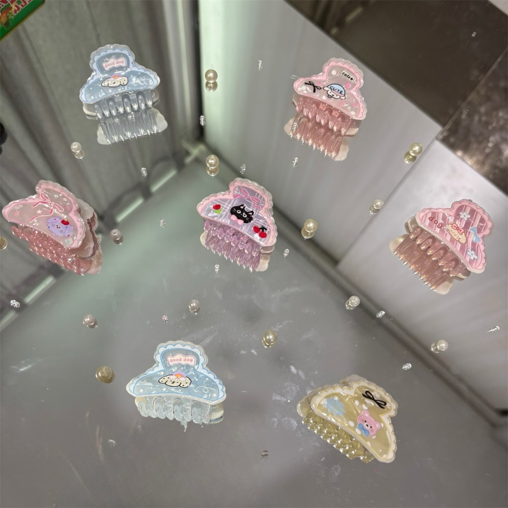 Jepit Rambut Mini Korea Karakter Lucu Aesthetic | Jedai Mini Coquette | Jedai Mini Korea