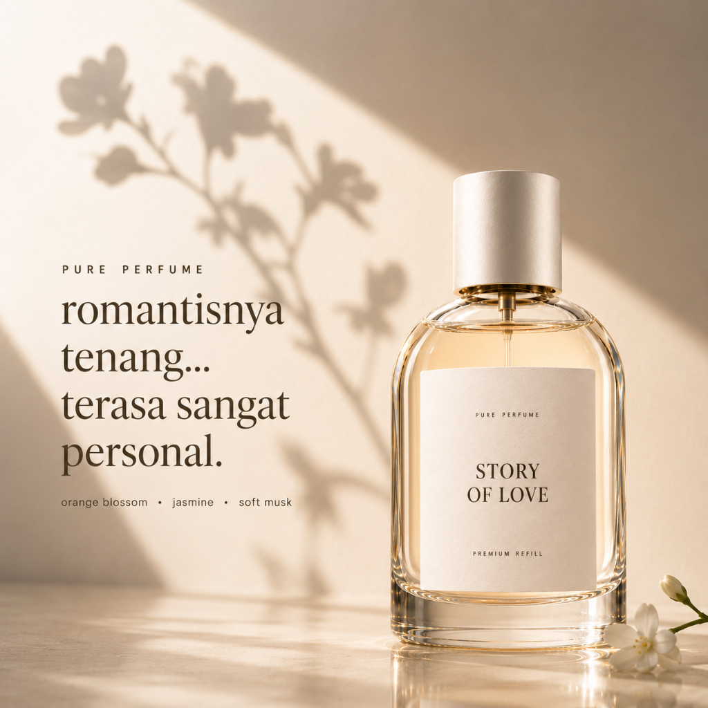 Story of Love by Pure Perfume | Fresh Orange Blossom Floral