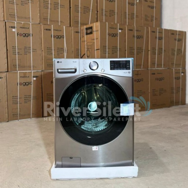 mesin cuci frontloading LG 20kg | mesin laundry