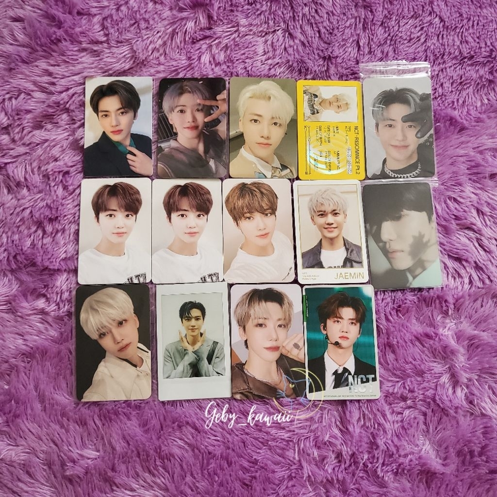 WTS READY JAEMIN NCT DREAM PHOTOCARD
